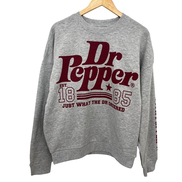 Dr. Pepper Tops - NWT Dr. Pepper Sweatshirt Women’s Large